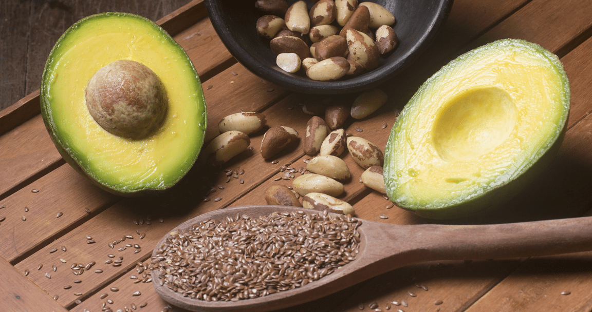 avocado, semi e frutta secca