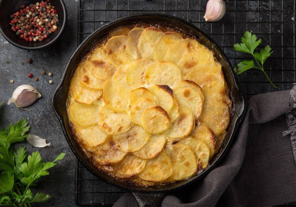 Torta salata con patate