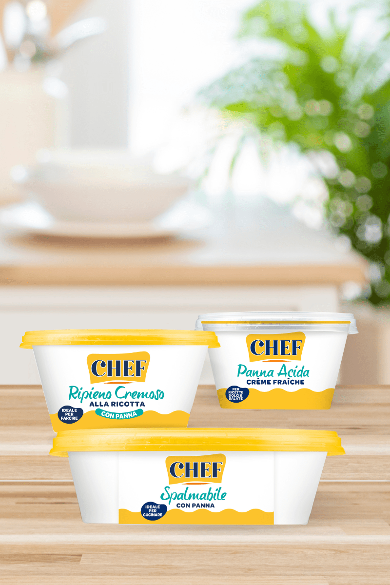 Freschi e cremosi Chef