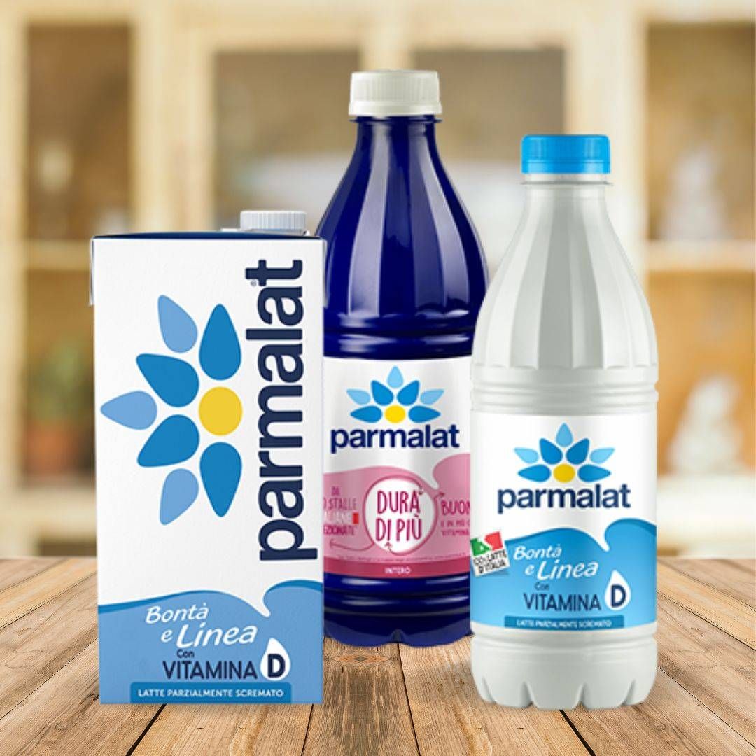Tutto il latte a marchio Parmalat