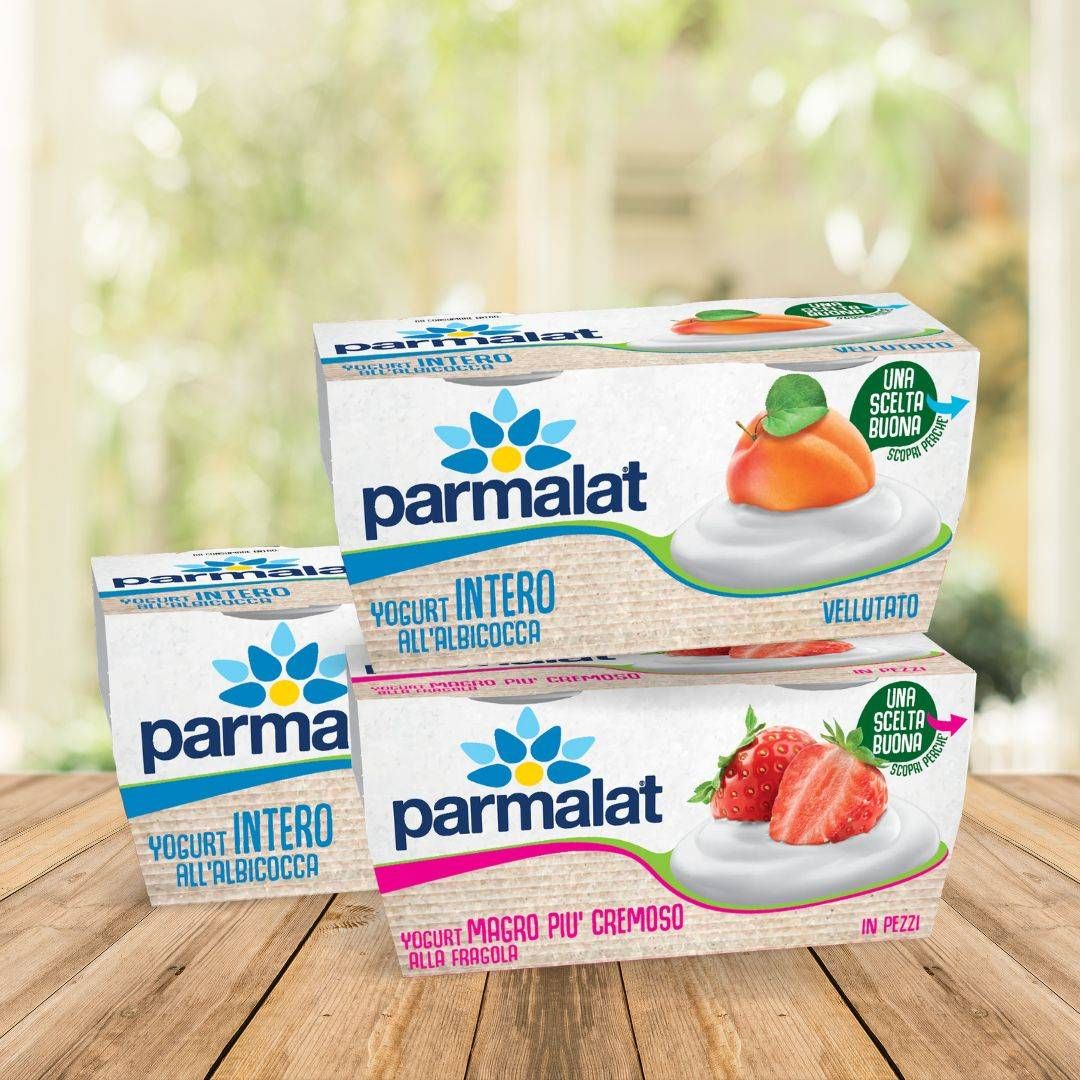 Tutto lo yogurt a marchio Parmalat