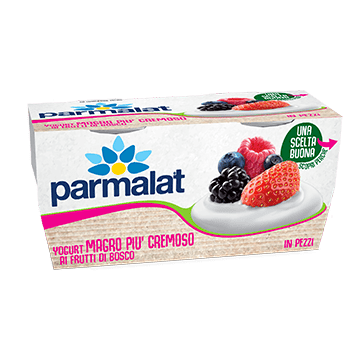 Yogurt Parmalat Light Frutti di Bosco 2x125g