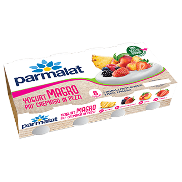 8 Yogurt Parmalat Light in pezzi 8x125g