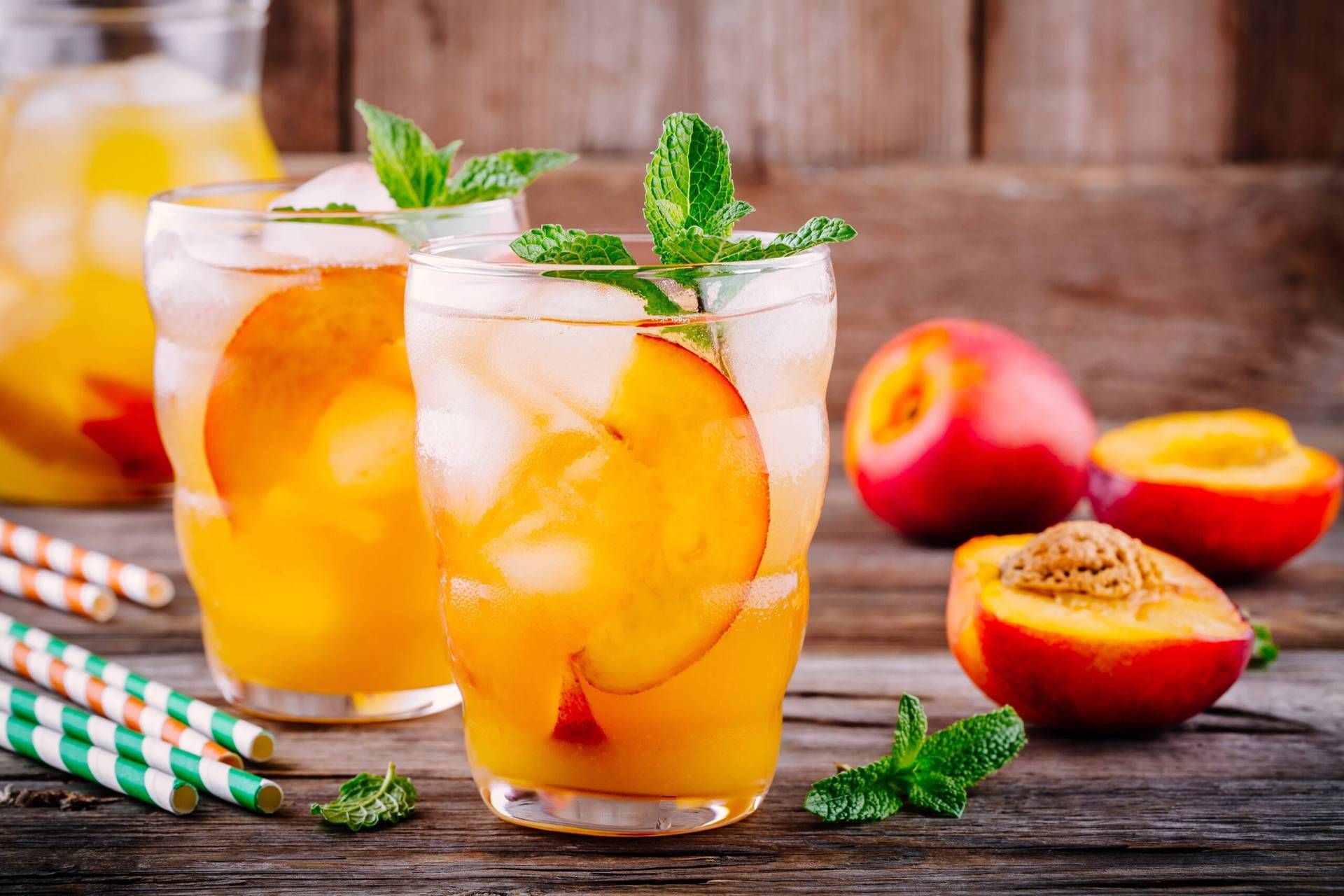 cocktail pesca analcolico