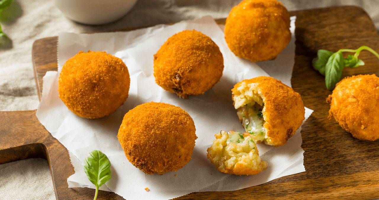 Arancini pistacchio 1