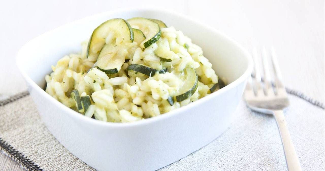 risotto con zucchine 2