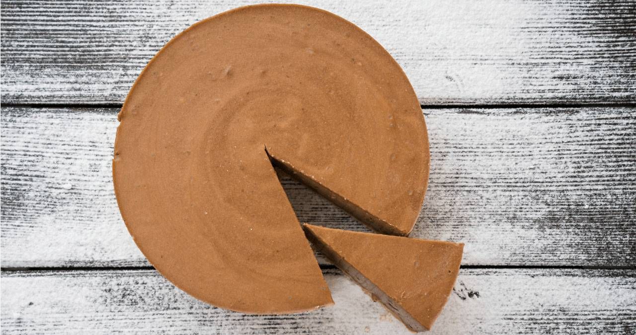 Cheesecake al cioccolato senza lattosio