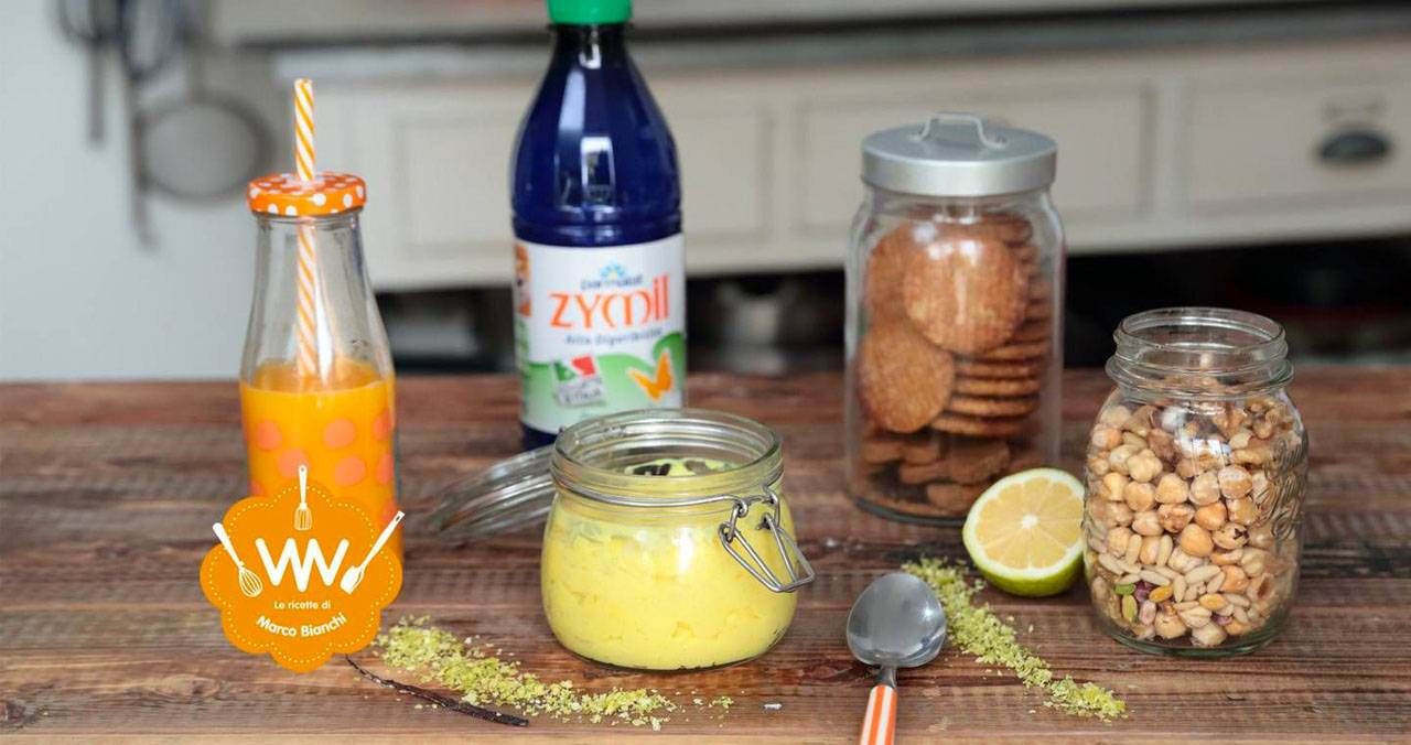 crema pasticcera con curcuma