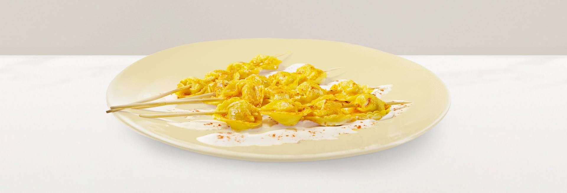 Tortellini in friggitrice ad aria