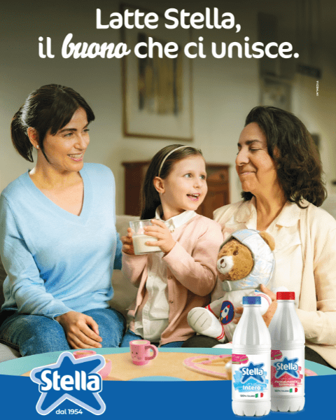 Latte Stella, il buono che ci unisce